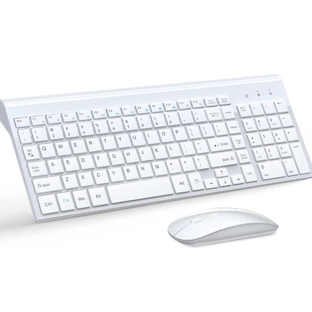 TopMate Wireless Keyboard and Mouse Ultra Slim Combo
